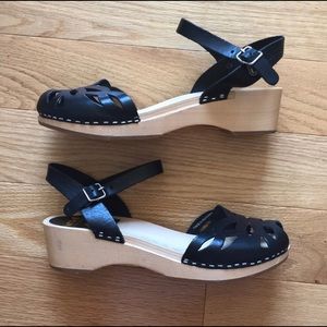 Authentic Ornament Clog Swedish Hasbeens